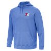 Antigua Philadelphia 76ers Heather Royal Cloud Stylish Pullover Hoodie