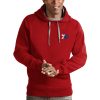 Antigua Philadelphia 76ers Eye - catching Red Victory Pullover Hoodie