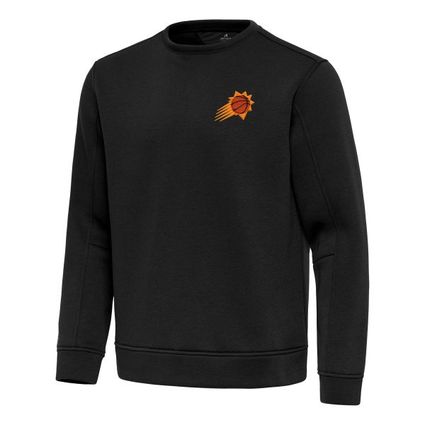 Antigua Phoenix Suns Black Relevant Eye - catching Pullover Sweatshirt