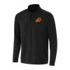 Antigua Phoenix Suns Heather Black Bright Quarter Zip Top Premium