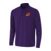 Antigua Phoenix Suns Heather Stylish Purple Bright Quarter Zip Top