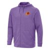 Antigua Phoenix Suns Gorgeous Heather Purple Effortless Full Zip Hoodie Jacket