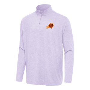 Antigua Phoenix Suns Lavender Hunk Quarter Unique Zip Top