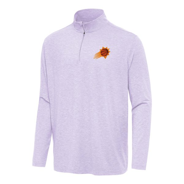 Antigua Phoenix Suns Lavender Hunk Quarter Unique Zip Top