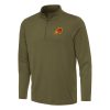 Antigua Phoenix Suns Olive Reprocess Premium Quarter Zip Top