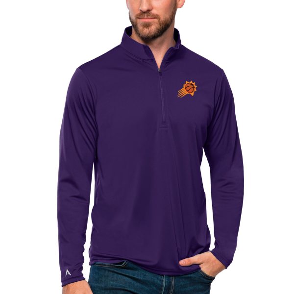 Antigua Phoenix Suns Purple Tribute Quarter Zip Pullover Gorgeous Top