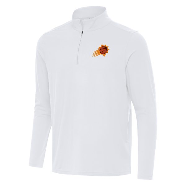 Antigua Phoenix Suns Eye - catching White Intent Quarter Zip Top
