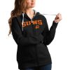 Antigua Phoenix Premium Suns Women's Black Team Victory Full Zip Hoodie