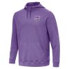 Antigua Premium Sacramento Kings Heather Purple Cloud Pullover Hoodie