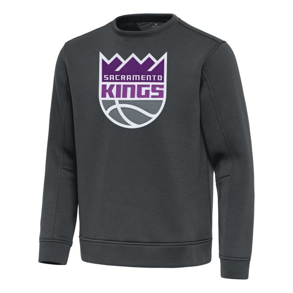 Antigua Sacramento Elegant Kings Pewter Relevant Pullover Sweatshirt