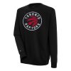 Antigua Toronto Raptors Black Victory Gorgeous Pullover Sweatshirt