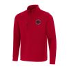 Antigua Toronto Fabulous Raptors Red Insider Quarter Zip Top