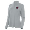 Antigua Toronto Raptors Women's Gray Intent Trendy Quarter Zip Top