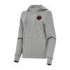 Antigua Toronto Raptors Stylish Women's Heather Gray Justice Pullover Hoodie