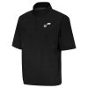Antigua Utah Jazz Black Brisk Quarter Trendy Zip Windbreaker