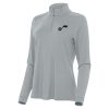 Antigua Utah Jazz Women's Gray Intent Premium Quarter Zip Top