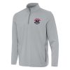 Antigua Washington Wizards Gray Perilous Quarter Zip Sweatshirt Gorgeous