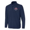 Antigua Washington Wizards Navy Stylish Perilous Quarter Zip Sweatshirt