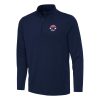 Antigua Washington Wizards Trendy Navy Reprocess Quarter Zip Top