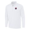 Antigua Washington Wizards White Fabulous Reprocess Quarter Zip Top