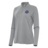 Antigua Women's Gray 2025 NBA All Star Game Trendy Reprocess Quarter Zip Top