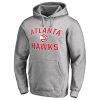 Atlanta Hawks Ash Victory Arch Gorgeous Pullover Hoodie