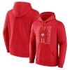 Atlanta Hawks Red Michelob Ultra Full Court Pullover Elegant Hoodie