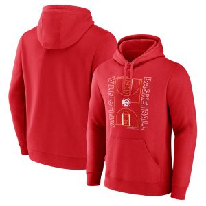Atlanta Hawks Red Michelob Ultra Full Court Pullover Elegant Hoodie