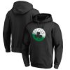 Boston Celtics Black Chic Gradient Logo Pullover Hoodie