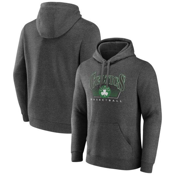Boston Celtics Trendy Charcoal Selection Pullover Hoodie