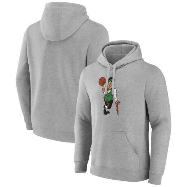 Boston Celtics Gray Alternate Logo Fabulous Pullover Hoodie