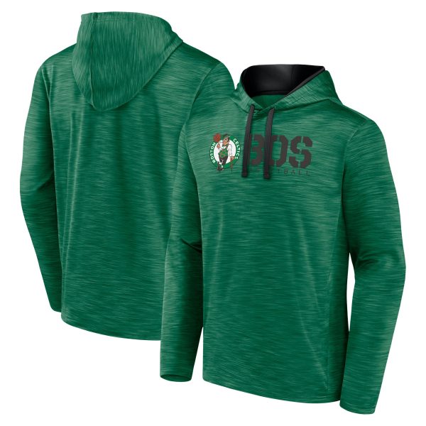 Boston Celtics Kelly Green Head Start Trendy Pullover Hoodie