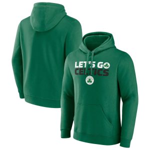 Boston Celtics Kelly Chic Green Tip Off Pullover Hoodie