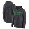 Boston Celtics Women's Charcoal Wordmark Chic Alt Pullover Hoodie