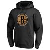 Brooklyn Nets Chic Black Hardwood Pullover Hoodie