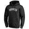 Brooklyn Nets Gorgeous Black Wordmark Pullover Hoodie