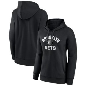 Brooklyn Nets Eye - catching Women's Black Overtime Pullover Hoodie