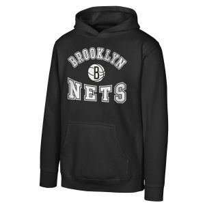 Brooklyn Nets Youth Unique Black Home Town Pullover Fleece Hoodie