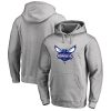Charlotte Hornets Gorgeous Heather Gray Primary Logo Pullover Hoodie