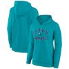 Charlotte Hornets Elegant Women's Teal Overtime Pullover Hoodie
