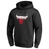 Chicago Bulls Black Premium Gradient Logo Pullover Hoodie