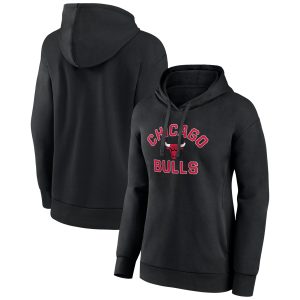 Chicago Bulls Women's Black Overtime Pullover Unique Hoodie