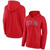 Chicago Stylish Bulls Women's Red Alternate Logo Pullover Hoodie
