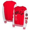 Chicago Bulls Youth Red Star Premium Treatment Pullover Sweatshirt