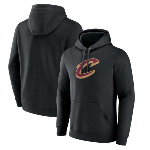Cleveland Cavaliers Black Alternate Eye - catching Logo Pullover Hoodie
