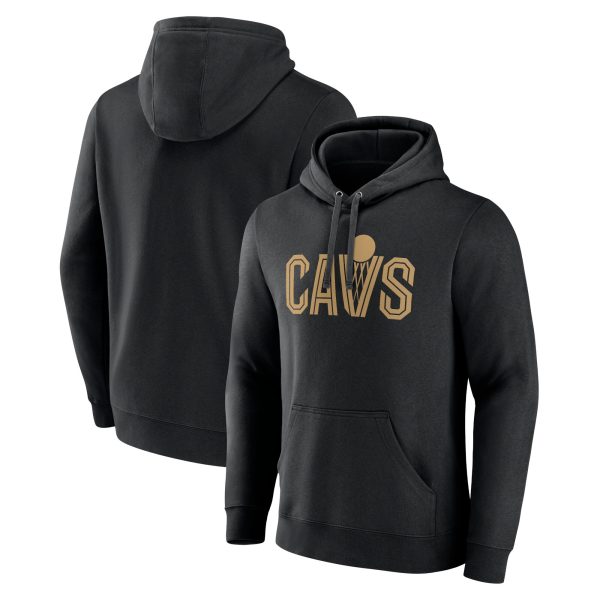 Cleveland Cavaliers Black Elegant Wordmark Alternate Pullover Hoodie