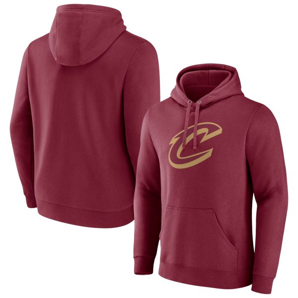 Cleveland Cavaliers Wine Primary Logo Gorgeous Pullover Hoodie