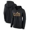 Cleveland Cavaliers Fabulous Women's Black Wordmark Alt Pullover Hoodie