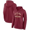 Cleveland Cavaliers Women's Wine Overtime Pullover Hoodie Chic