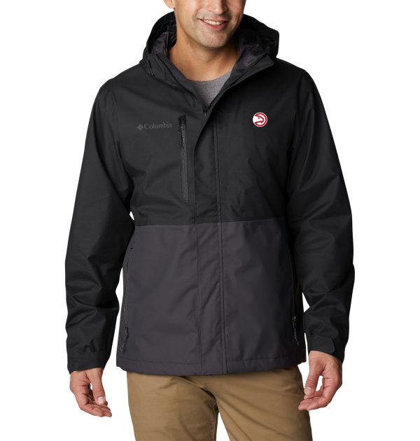 Columbia Atlanta Hawks Gorgeous Black Hikebound Full Zip Jacket